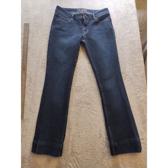 DL1961 Cindy Slim Boot Blue Jeans Size 28 - Picture 1 of 7